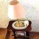Magazine holder in varnished wood / vintage 60s