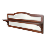 Shelf-shaped mirror, work from the early 20th century.