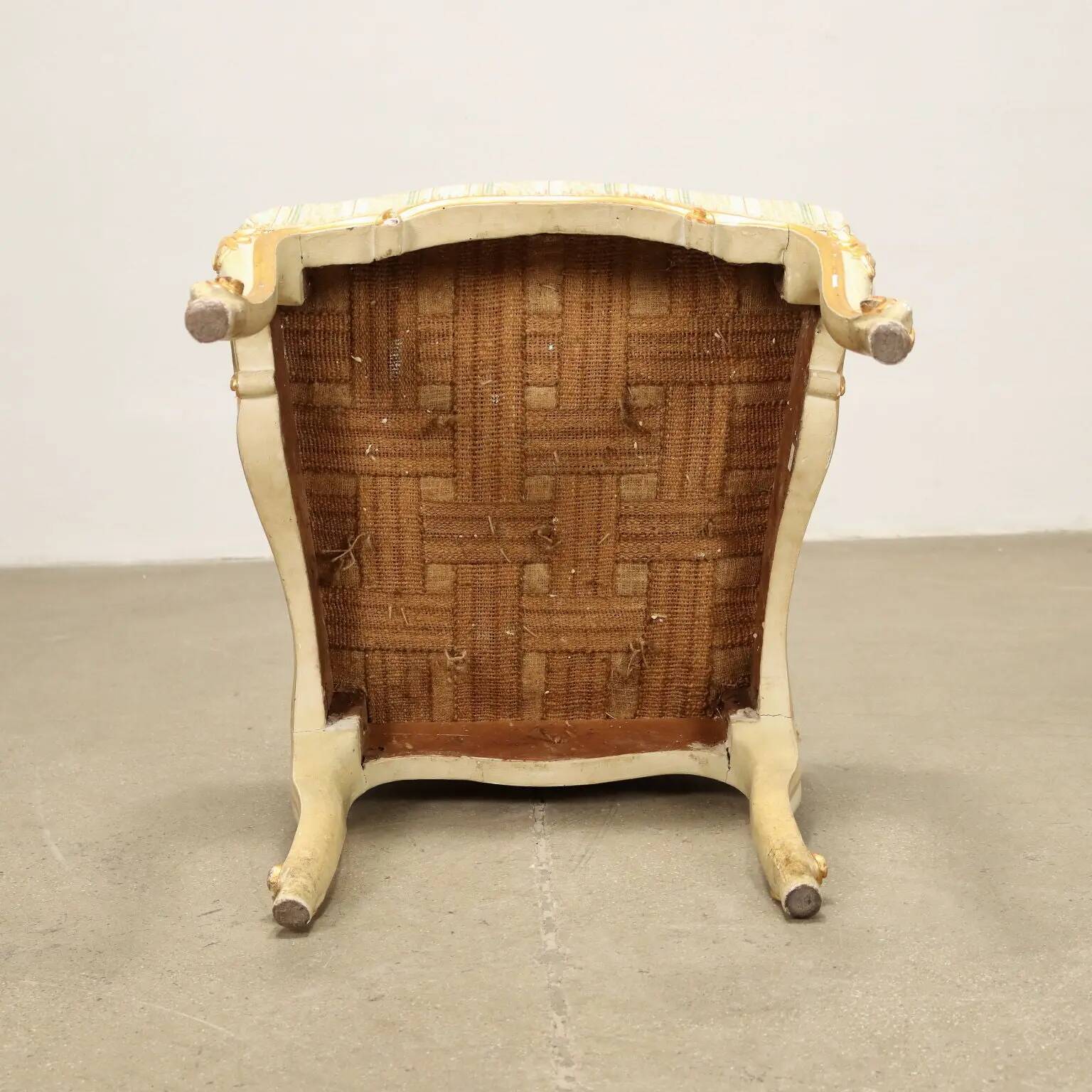 4 chaises en bois, Italie, XIXe siècle
