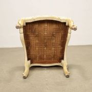 Group of 4 eclectic wooden chairs, Italy, 19th century