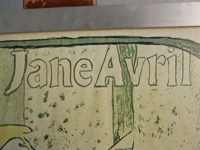 A reproduction of poster 1900 of Toulouse Lautrec poster