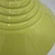 Vintage enamelled pendant light