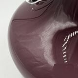 Purple opaline vase