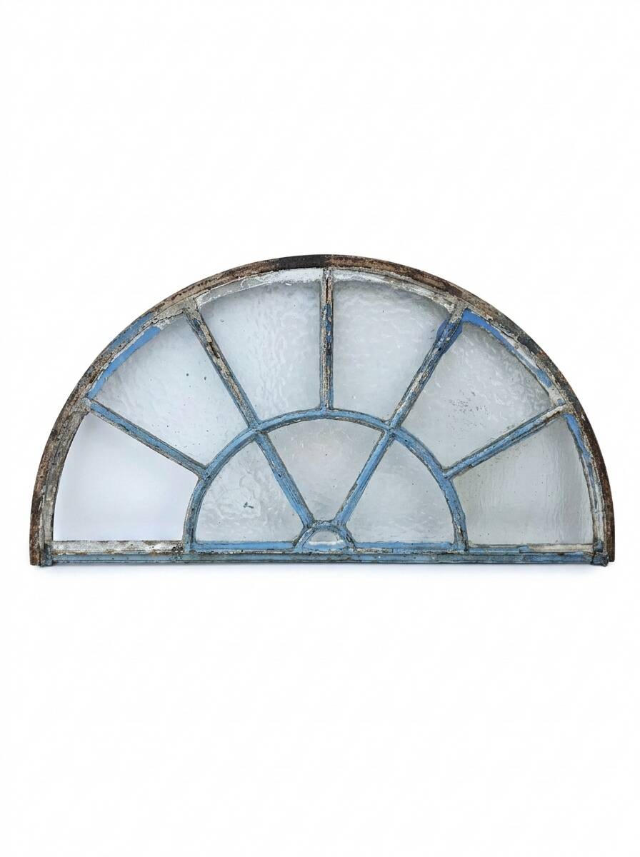 Old wrought iron full riveted gates from the 19th century.