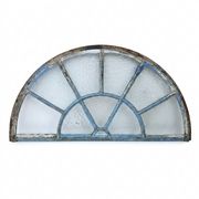 Old wrought iron full riveted gates from the 19th century.
