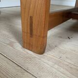 Solid elm coffee table from the 80s