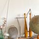 Old fencing mask set and its foil