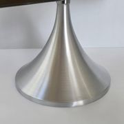 Porte-revues en plexiglas et acier brossé, 1970