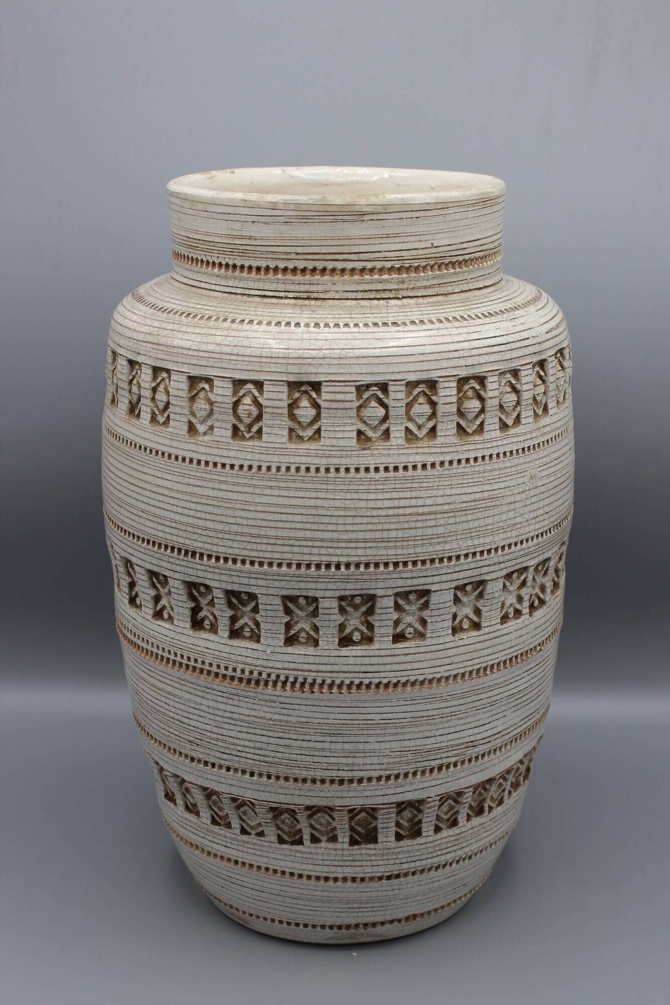 Vintage ceramic vase bitossi - aldo londi dlg jean besnard