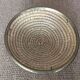 Straw and brass basket