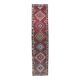 Vintage Turkish Hand-Knotted Pink Runner 75x332