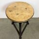 Black Industrial Workshop Swivel Stool, 1960s