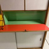 Vintage kitchen buffet with compass legs