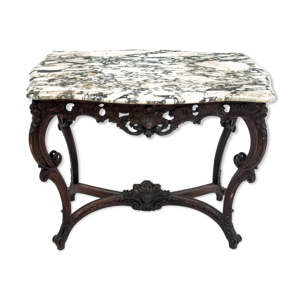 table basse avec plateau