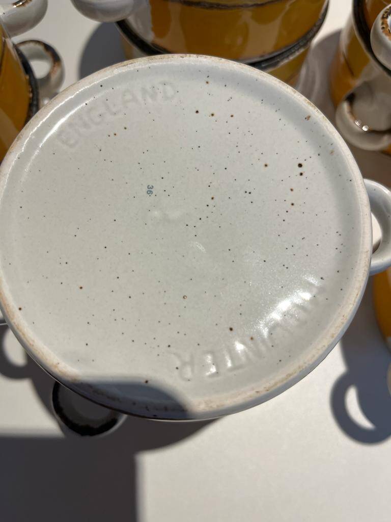 Set of 10 vintage casserole dishes