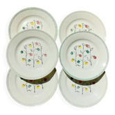 Vintage dinner plates