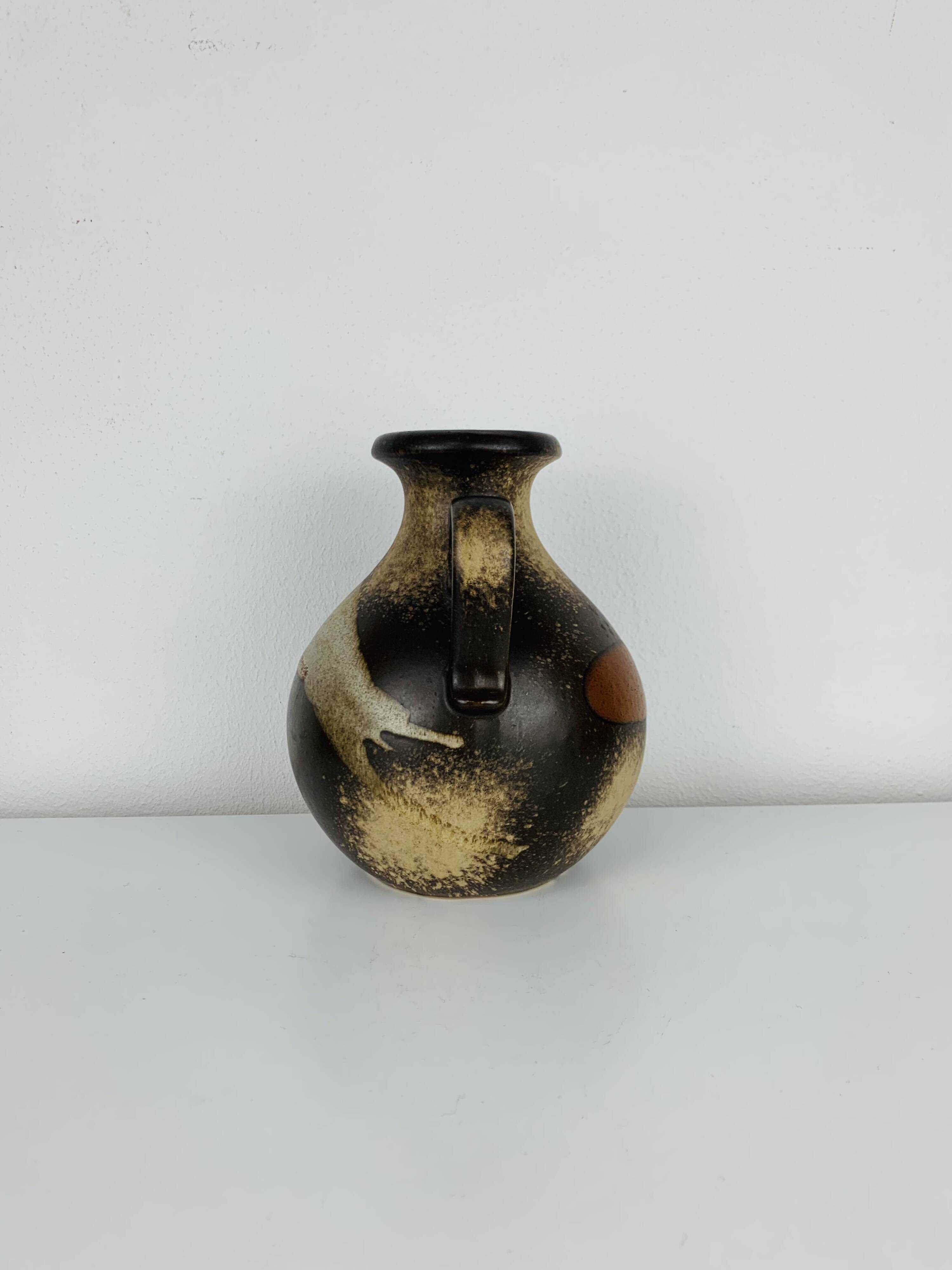 Ceramic ball vase, West Germany, 1960s