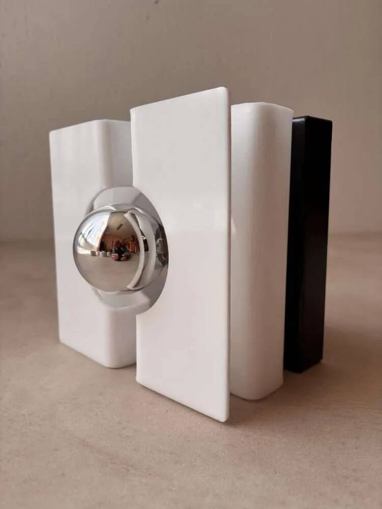 1970s plexiglass wall light