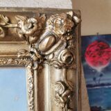 Tableau horloge signé Desfontaines XIXème