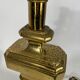 Vintage Large Italian Solid Brass table lamp from 50s