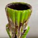 Large vase style Vallauris pistachio