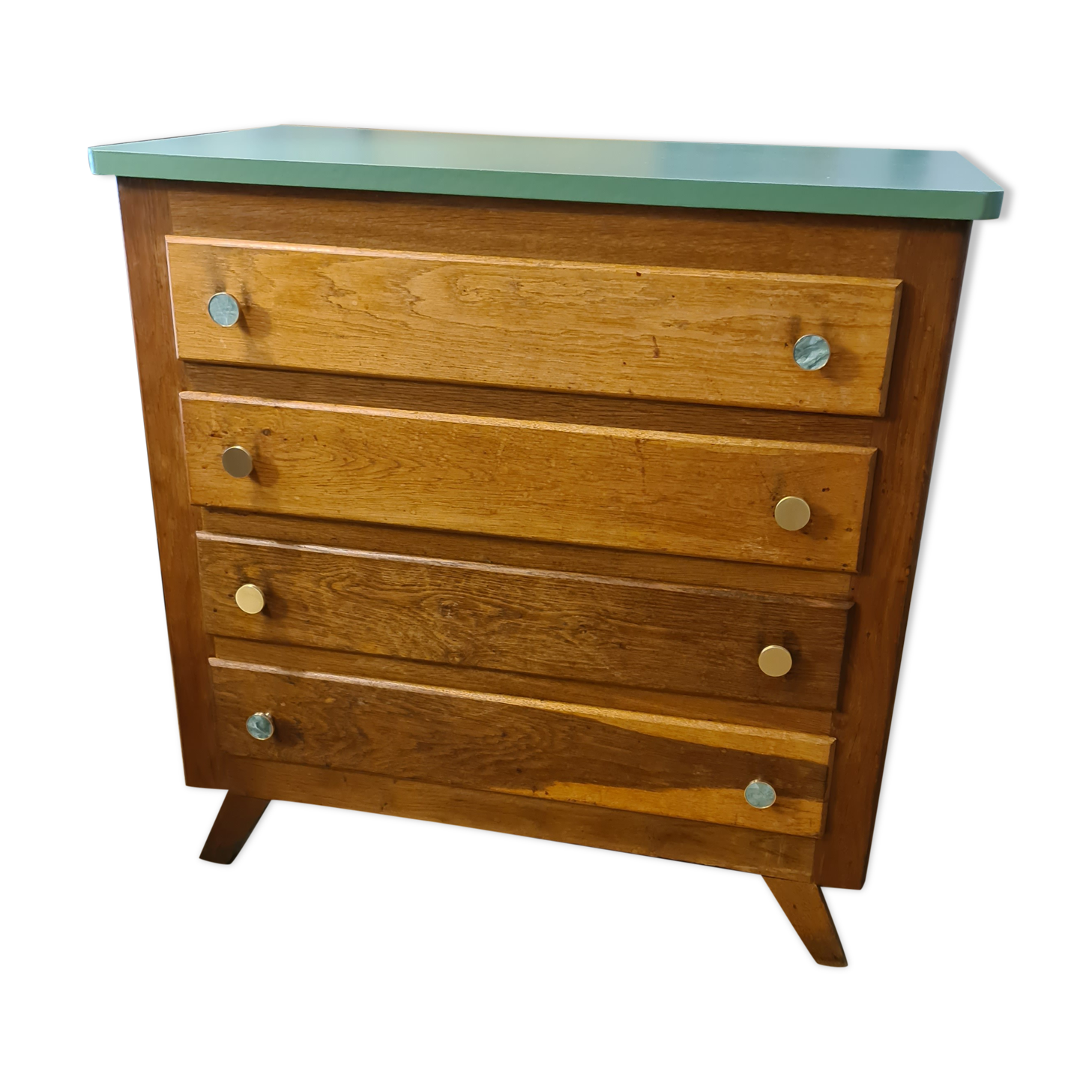 Vintage dresser 1960 foot compass