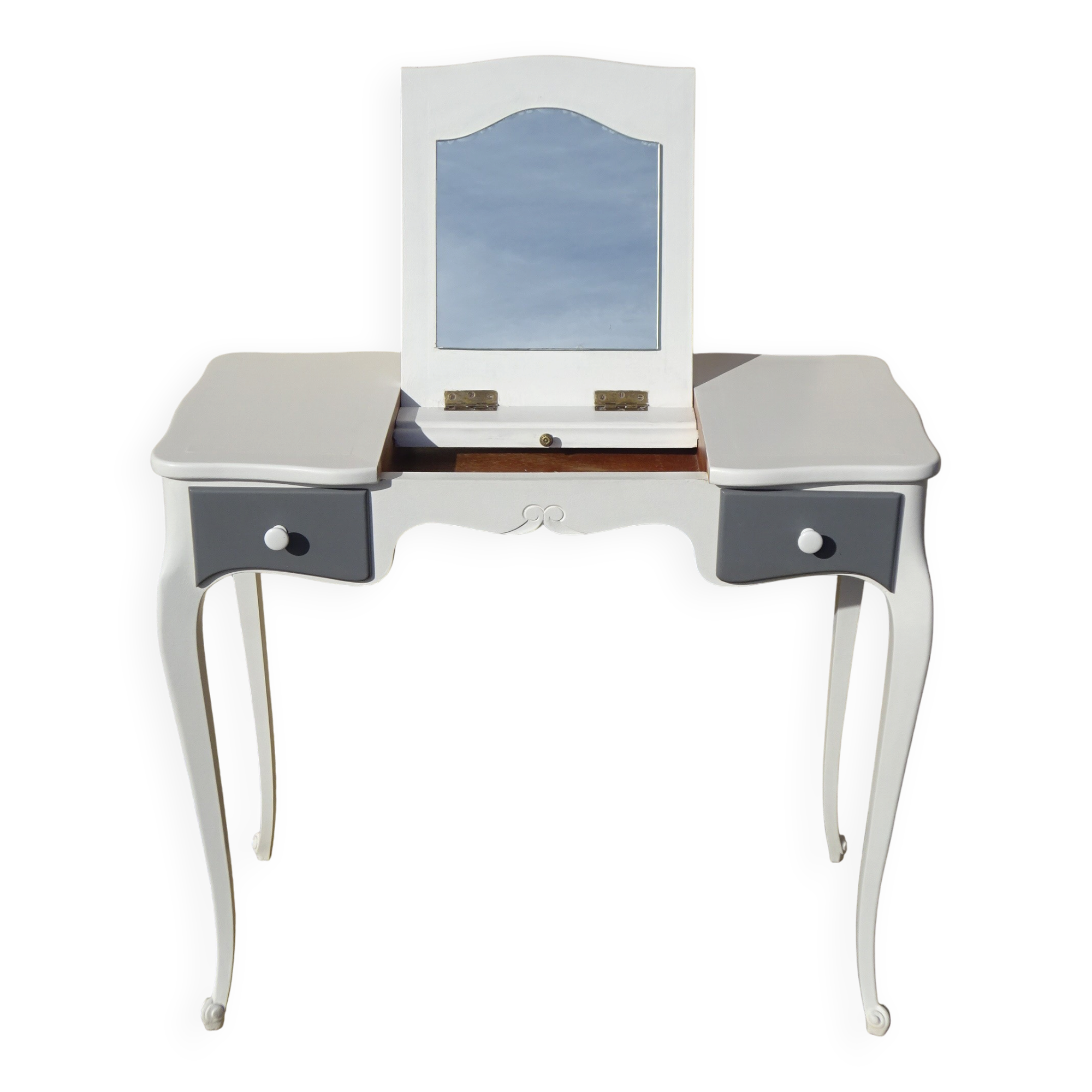 Small wooden dressing table