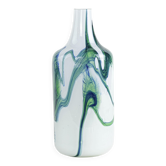 Glass vase, Danish design, 1970s, made in Denmark