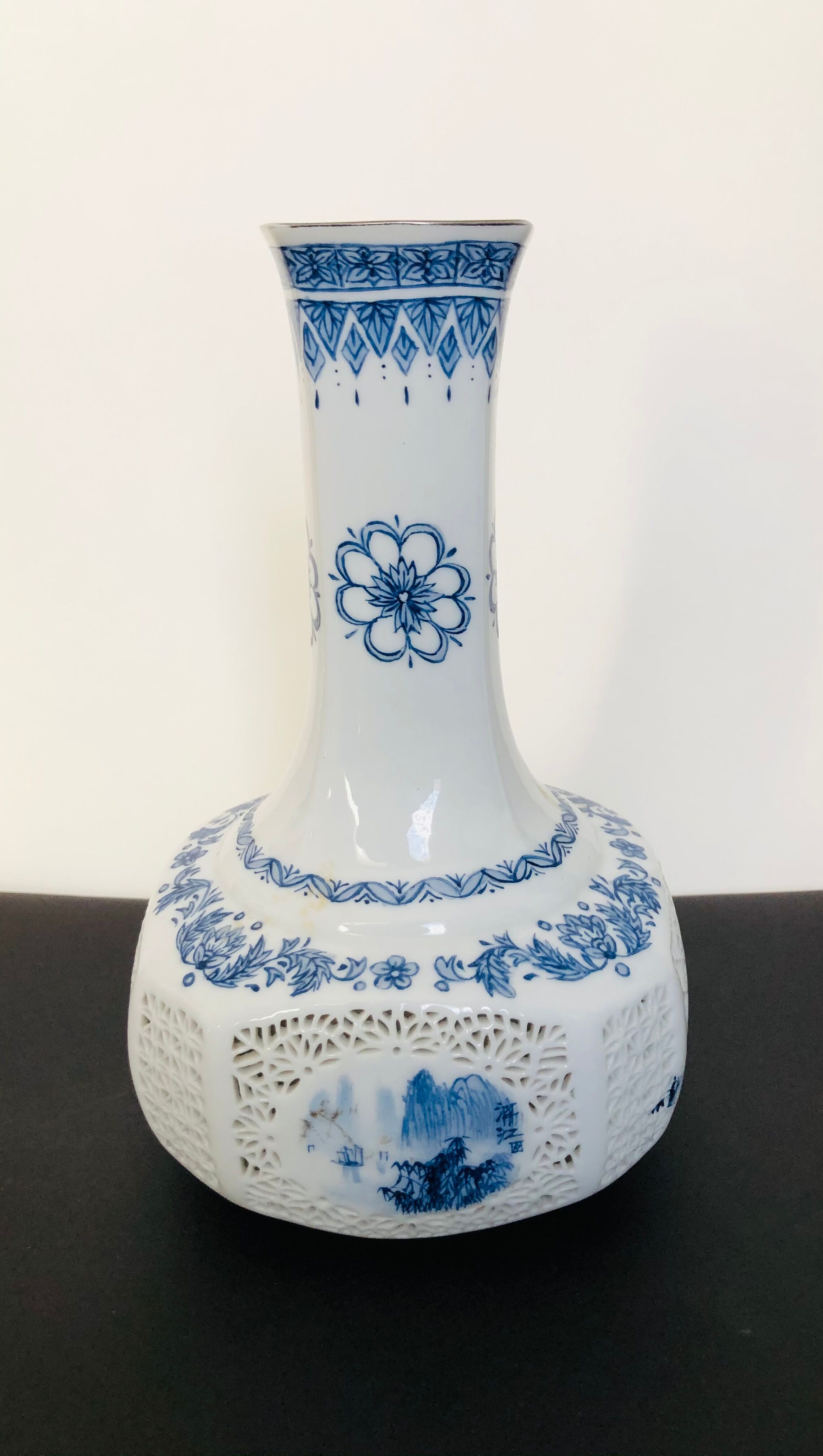 China open porcelain vase