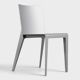 Iconic pair of "Alfa" chairs by Hannes Wettstein - Molteni&C