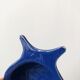Set of 2 blue fish dishes. Hollow ceramic serving dishes