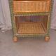 Table de chevet en rotin