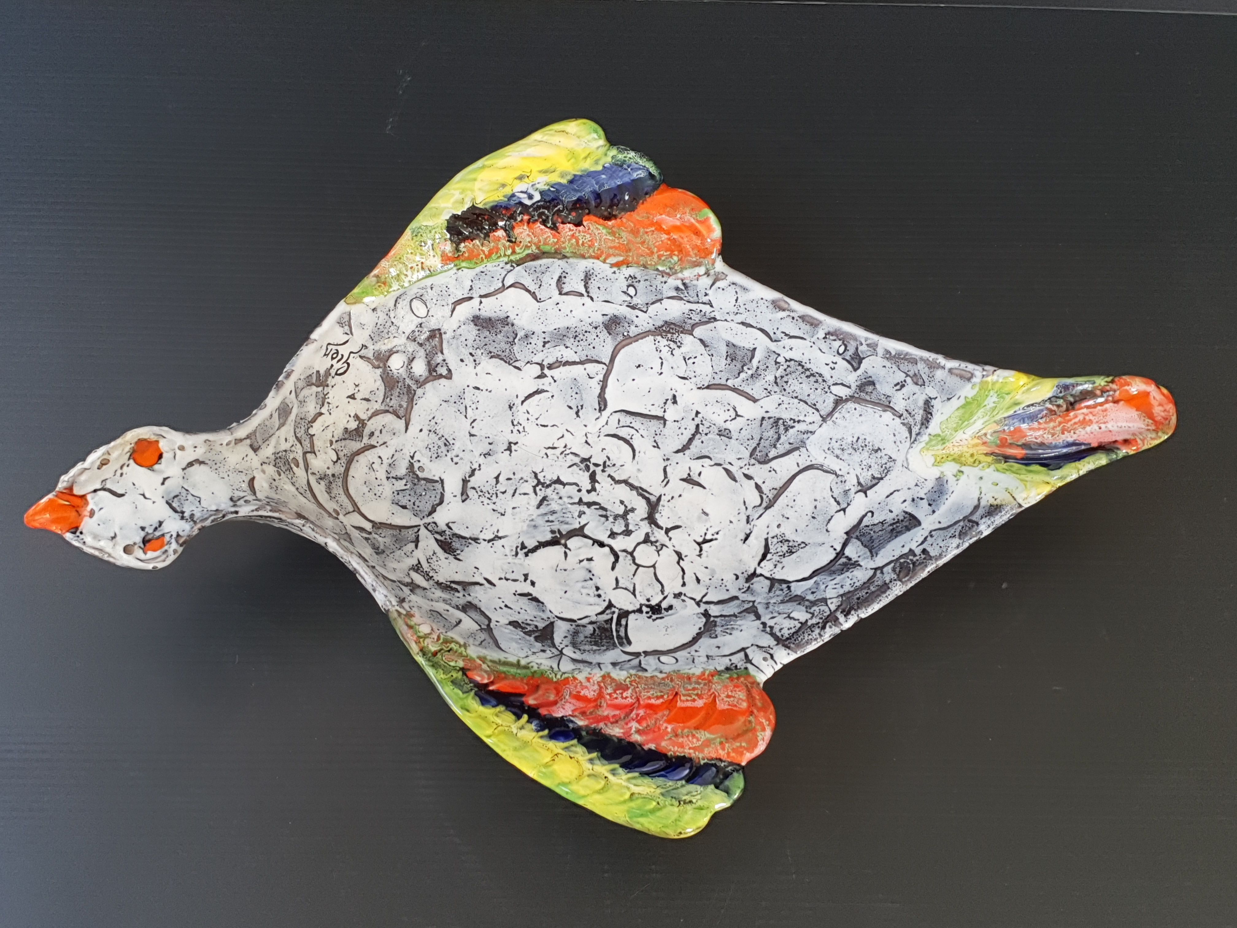 Vintage bird fruit cup 1960