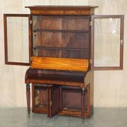 Victorian Scriban Desk in Walnut, 1860