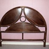 Old headboard rattan and caning