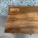 Antique table with turned legs (renovated)