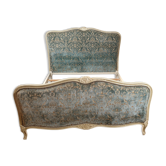 Louis XV style padded bed 140x190