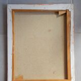 Acrylic on canvas trumpeter A.Ferraris