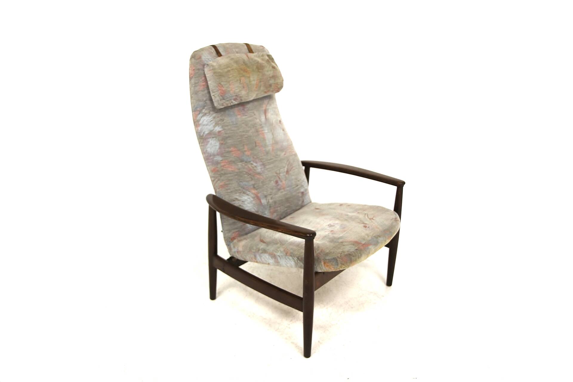 Fauteuil scandinave en hêtre, Suède, 1960