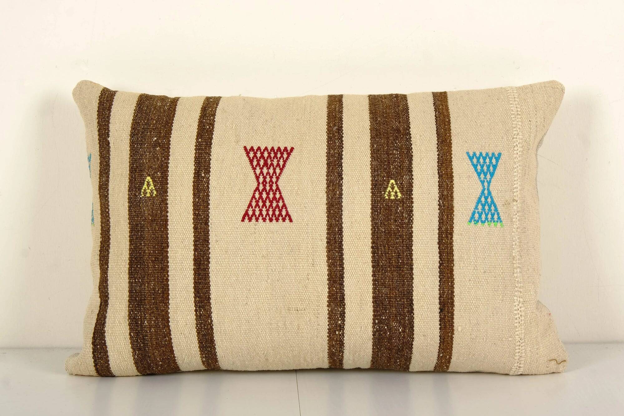 Vintage kilim cushion cover 61x41 cm