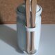 White porcelain pot for storing pickles or fruits with alcohol