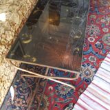 Gold and bronze powder table signed Lasco