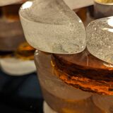 Murano glass ceiling lamp by Albano Poli for Poliarte 1970s