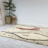 Moroccan berber carpet 266x196cm