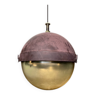 Lampe de rue parisienne suspension 1960