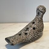 Vase zoomorphic sculpture "fat lava" Vallauris 1950