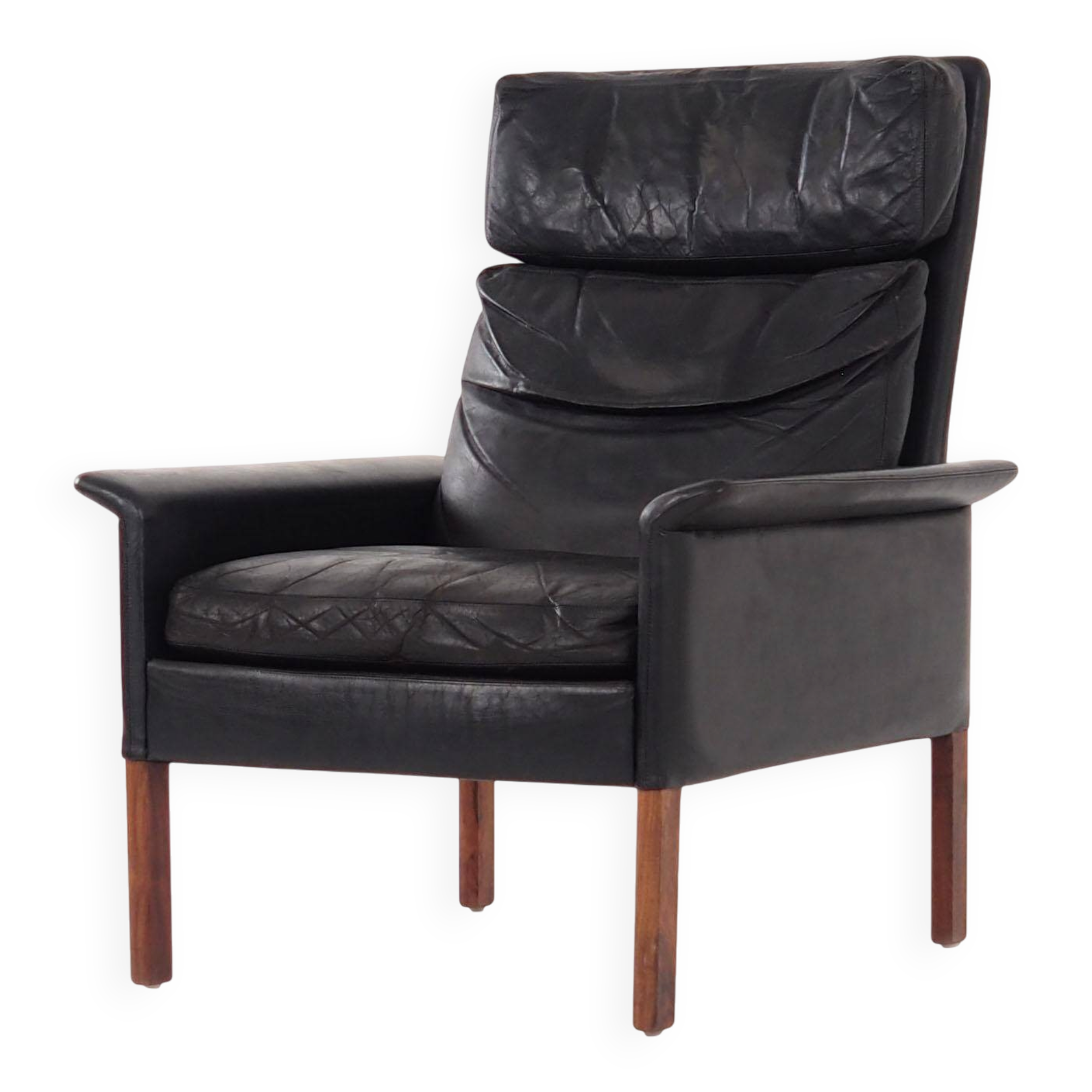 Rosewood armchair, Scandinavian design, 1960s, designer: Hans Olsen