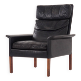 Fauteuil en palissandre, design scandinave, années 1960, designer : Hans Olsen