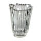 Vase en verre vintage en verre pressé par Pavel Pánek, 1979