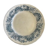 8 assiettes terre de fer St Amand et Hamage